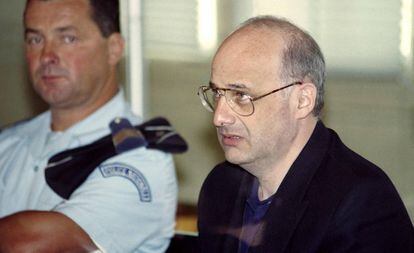 Jean-Claude Romand, en una imagen durante su juicio, en 1996