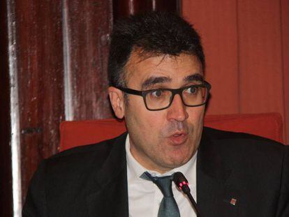 Lluís Salvadó, exdirector de la Hisenda catalana.