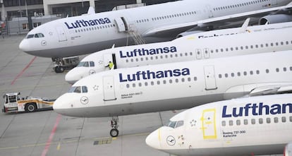 Aviones de Lufthansa