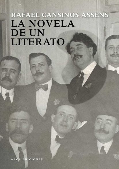 Portada de 'La novela de un literato', de Rafael Cansinos Assens.