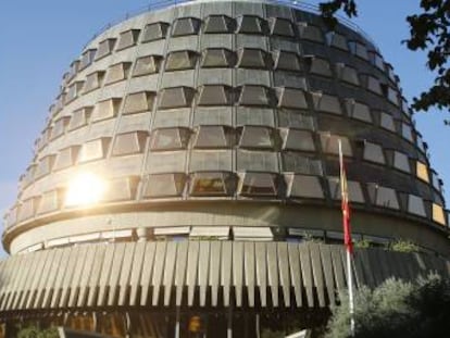 Edificio del Tribunal Constitucional en Madrid.