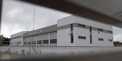 Futuro parque de bomberos de Valdemoro. 