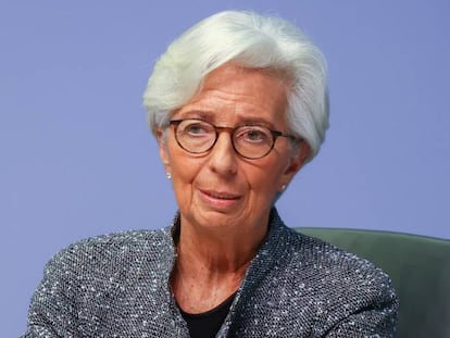 Christine Lagarde, presidenta del BCE.