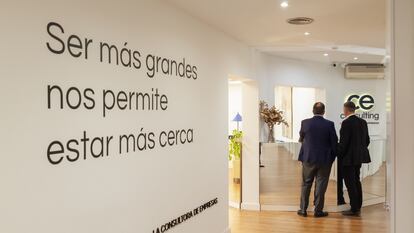 Entrada en la sede de CE Consulting.