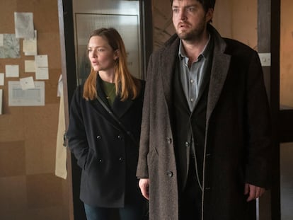 Los protagonistas de 'Cormoran Strike'.