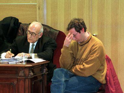 Francisco Javier Almeida, durante el juicio por la violación y asesinato de una agente inmobiliaria en Logroño en 2000.