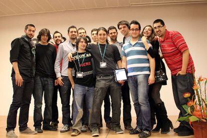 Los jóvenes participantes en el 3 Day Startup.