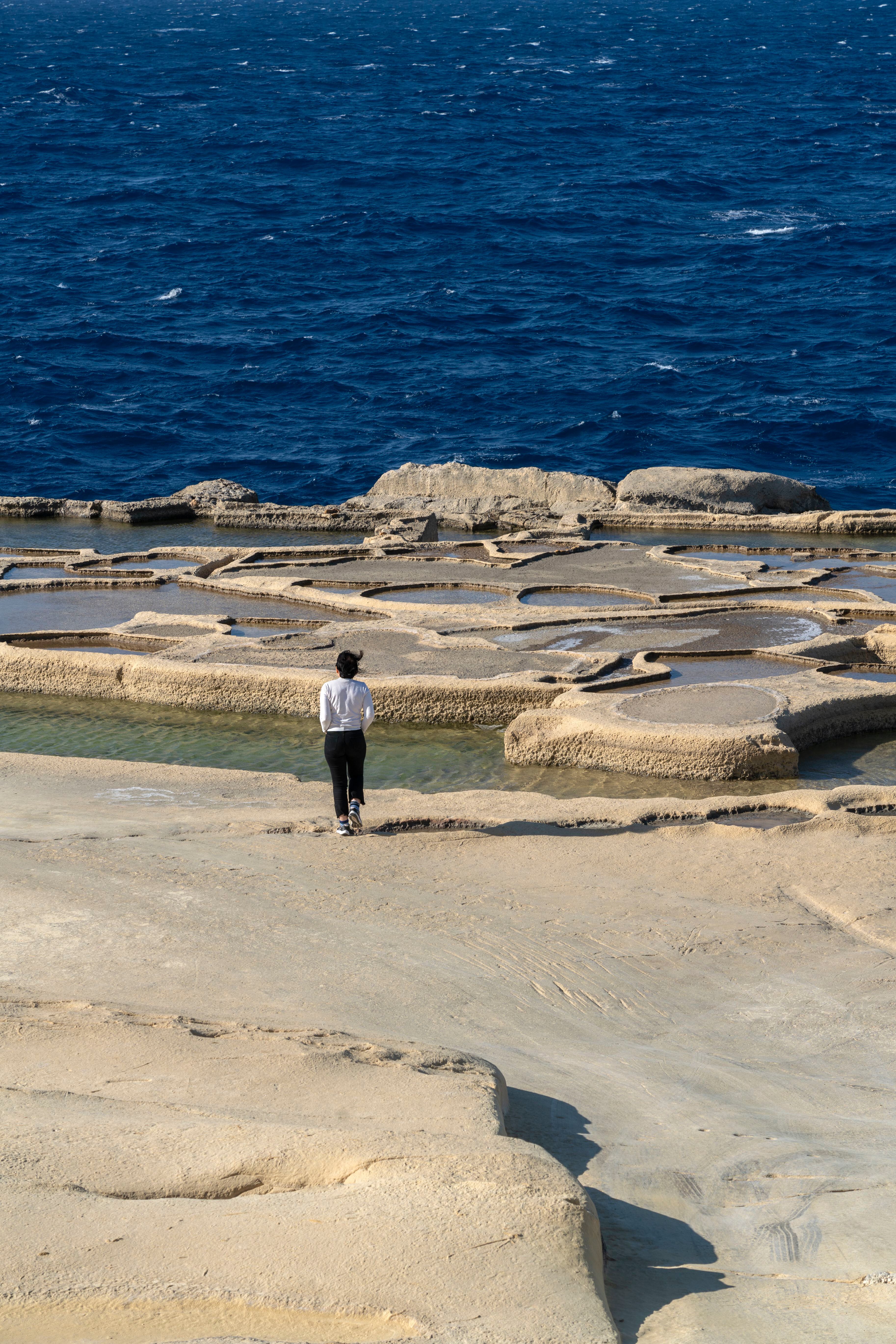 Las salinas Xwejni, en la isla de Gozo.