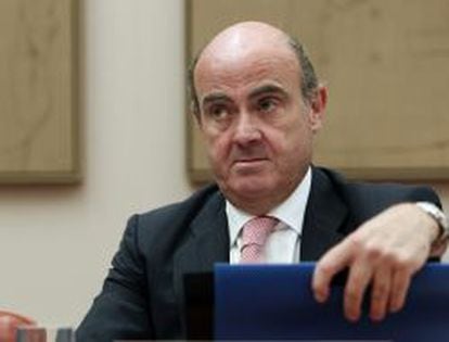 Luis de Guindos, ministro de Econom&iacute;a 