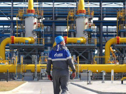 Planta de Gazprom en Leningrado.