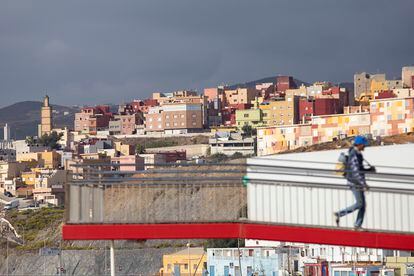 Panorámica del barrio de El Príncipe Alfonso, en Ceuta, el pasado día 13 de octubre.