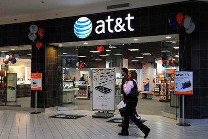 Una de las tiendas de AT&T en Minnesota.