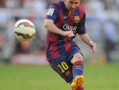 Lionel Messi, el jugador mejor pagado del mundo.