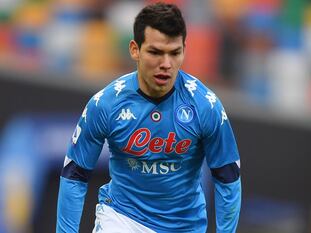 Soccer Football - Serie A - Udinese v Napoli - Dacia Arena, Udine, Italy - January 10, 2021 Napoli's Hirving Lozano REUTERS/Daniele Mascolo