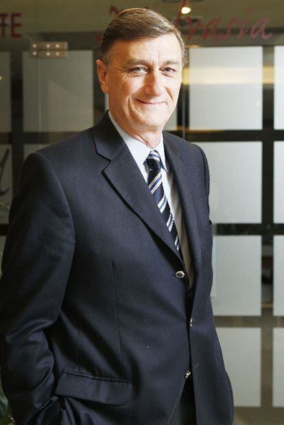 Hermes Binner, gobernador de Santa Fe, en 2008 en Madrid.