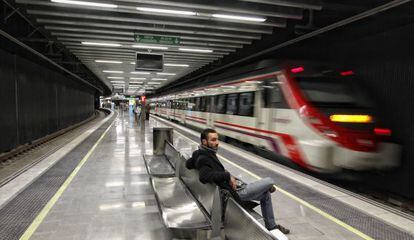 Estación de Rodalies de la Sagrera.