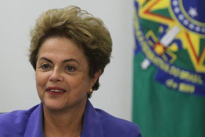 Dilma Rousseff, el 6 de agosto. 