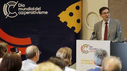 Emili Villaescusa, presidente de la Confederació de Cooperatives de la Comunitat Valenciana.
 