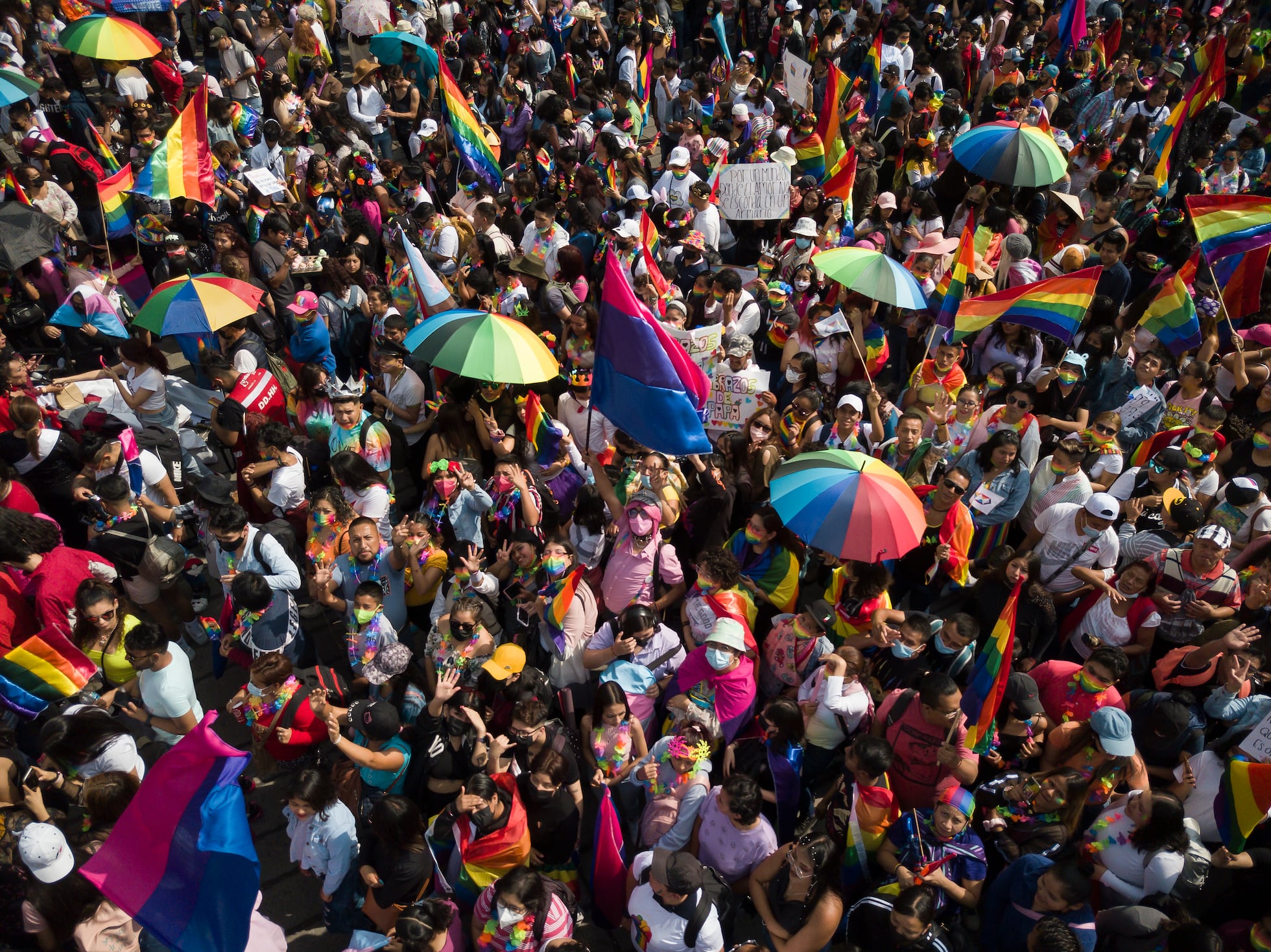 Las imágenes de la marcha del orgullo LGBT+ en Ciudad de México | Fotos ...