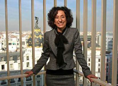 Mercedes Cabrera, en el Ministerio de Educación.