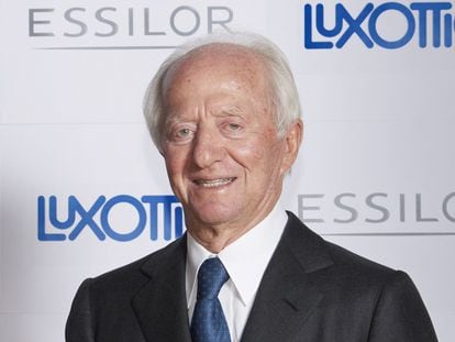 Leonardo Del Vecchio, fundador de Luxottica, en 1997.