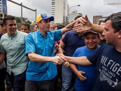 El líder opositor venezolano Henrique Capriles, en una imagen de archivo.