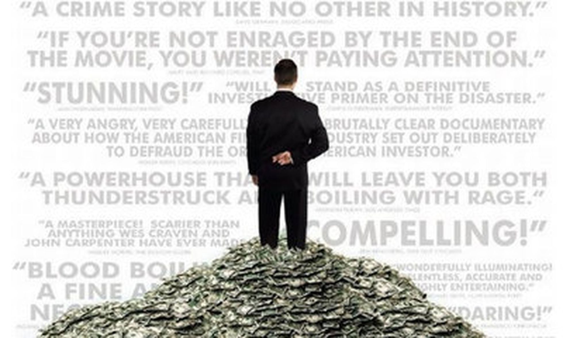 El documental 'Inside job' duplica su presencia en salas Cultura EL