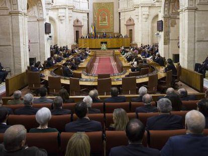 El Parlamento, el pasado 28 de febrero.