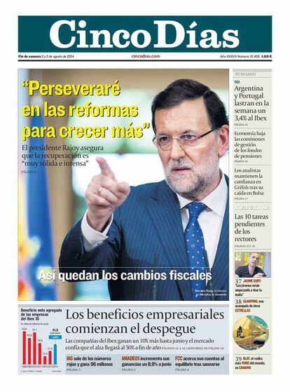 2014. Así quedan los cambios fiscales del Gobierno de Rajoy.