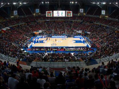 Imagen del pabellón Buesa Arena de Vitoria