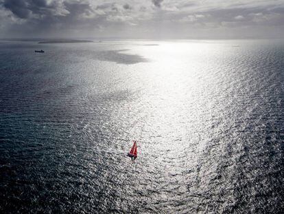 El Mapfre, durante la 7ª etapa de la Volvo Ocean Race.