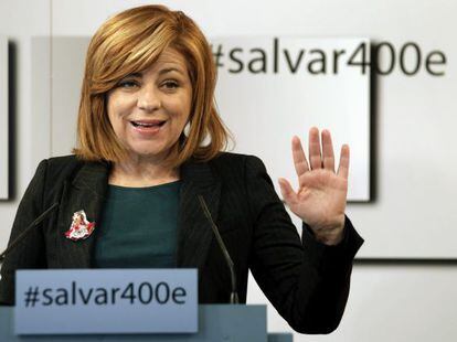 La vicesecretaria general del PSOE, Elena Valenciano.