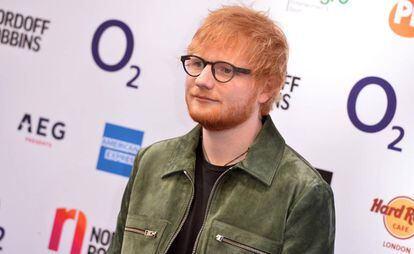 Ed Sheeran, en Londres, el pasado 5 de julio. 