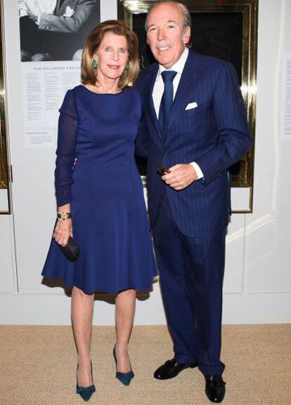 Pepe Fanjul, con su esposa Emilia. 