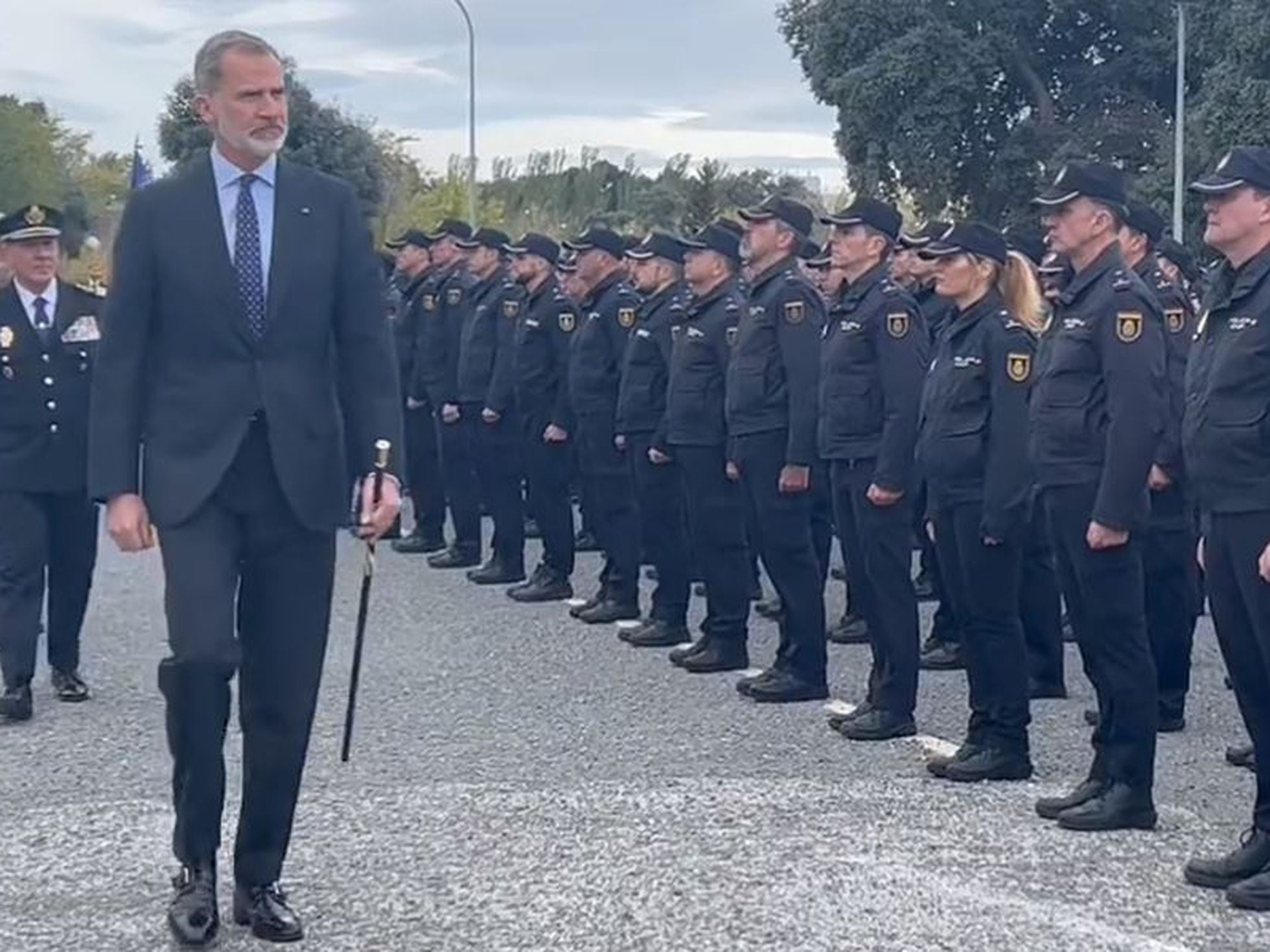 Visible tanto Colonos Policía Nacional: El Rey inaugura la 'Universidad de la Policía' en Ávila |  España | EL PAÍS