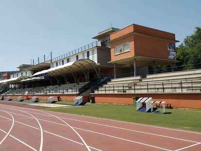 La pista de Getafe en la que correrá Hortelano el miércoles.