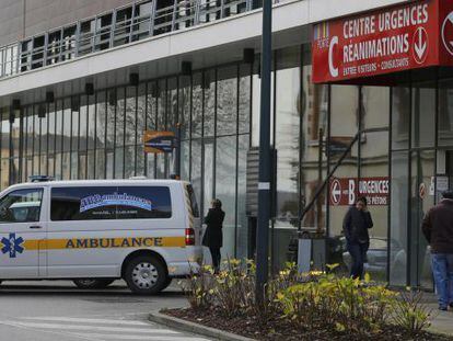 Hospital de Rennes (Francia), donde fueron trasladados los afectados por los ensayos cl&iacute;nicos de Bial.