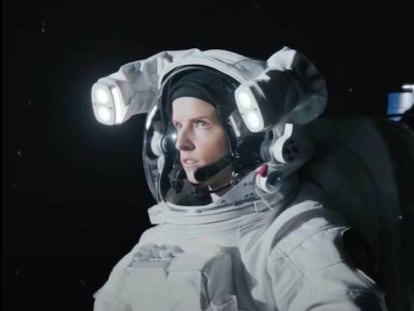 La actriz Anna Kendrick, en 'Polizón'.
