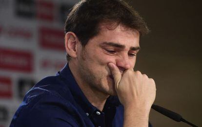 Casillas s'acomiada del Madrid