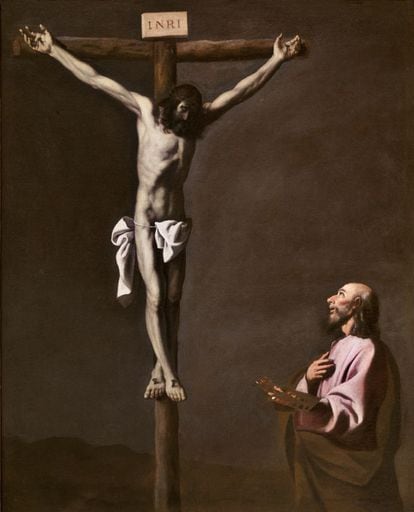 'Cristo en la Cruz', cuadro de Francisco de Zurbarán realizado en 1627.