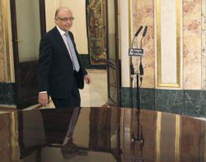 El ministro de Hacienda, Crist&oacute;bal Montoro. EFE/Archivo