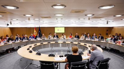 Vista del Consejo de Política Fiscal y Financiera celebrado en Madrid en julio de 2022.