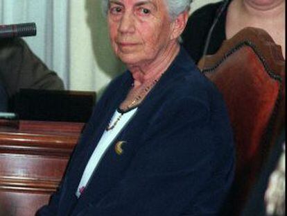 Teresa Mattei, expartisana y pol&iacute;tica italiana, en 1996.