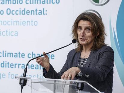 La vicepresidenta y ministra para la Transición Ecológica y el Reto Demográfico, Teresa Ribera. 