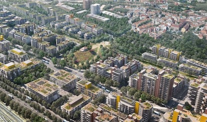 El plan contempla la construcción de 10.500 viviendas nuevas, principalmente en Fuencarral, La Tablas y Tres Olivos, de las que el 20% serían sociales. |