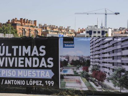 Promoción de viviendas en Madrid. 