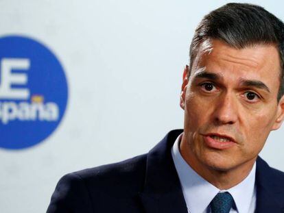 El presidente del Gobierno, Pedro Sánchez.