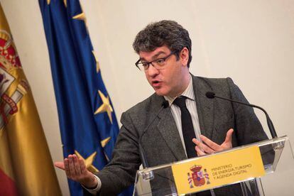 El ministro de Energía, Turismo y Agenda Digital, Álvaro Nadal