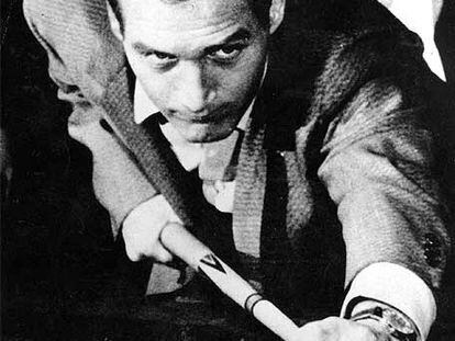 Paul Newman, en la película <i>El buscavidas</i> (1961).
