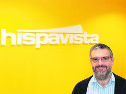 Unai El&oacute;segui, fundador y director general de la empresa vasca Hispavista.